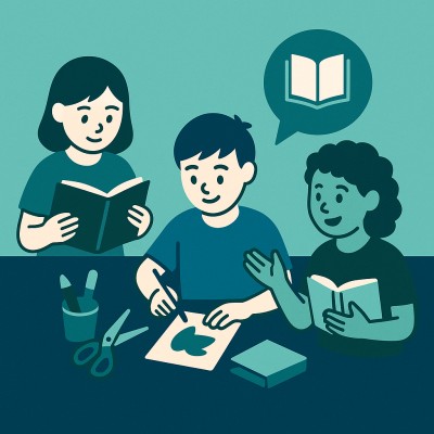 Magischer Vormittag: Kita Abenteuerland besucht Bücherei Schwann